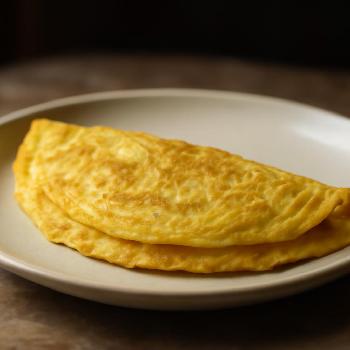 Omelette Nature Minute (Option Végétarienne)