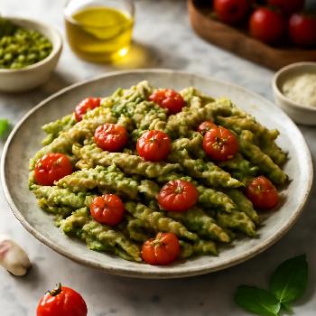 Pâtes au Pesto et Tomates Cerises : Un Délice Express