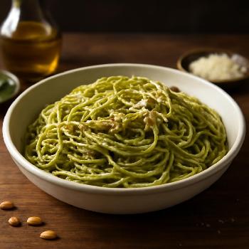 Pâtes au Pesto Minute : Fraîcheur et Simplicité !