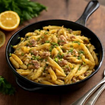 Pâtes au Thon et Citron Express