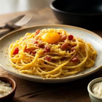 Pâtes Carbonara Express : La recette minute pour les envies pressées