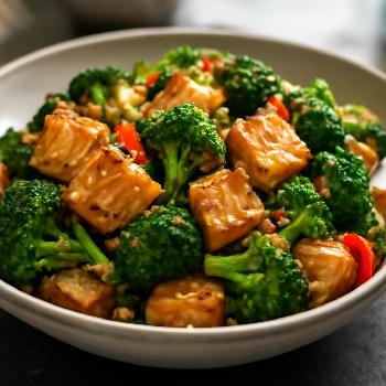 Poêlée de Tofu et Brocolis Express