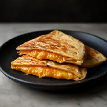 Quesadillas au Fromage Express au Micro-ondes