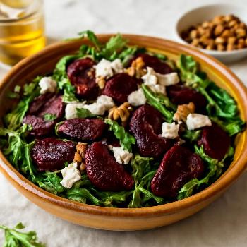 Salade de Betteraves et Feta Express au Citron