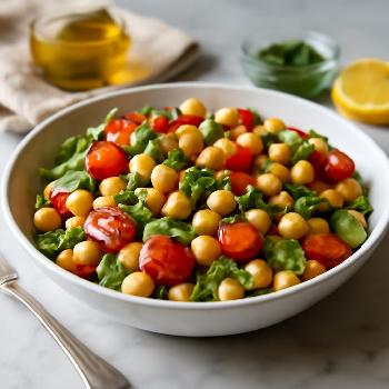 Salade de pois chiches express