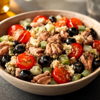 Salade de Thon Express à la Méditerranéenne