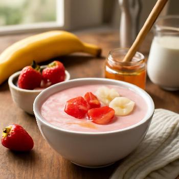 Smoothie Banane-Fraise Express