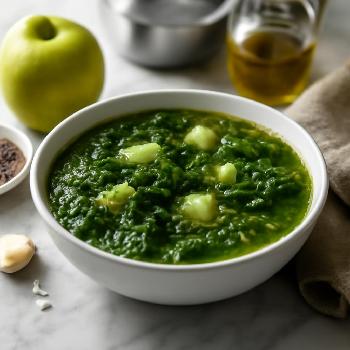 Soupe Détox Chou Kale et Pomme Verte