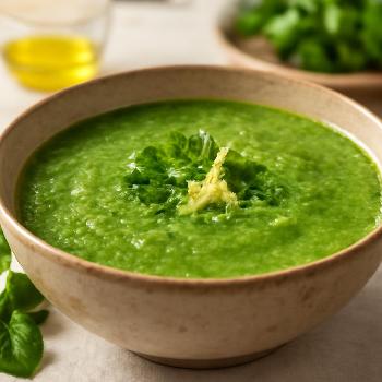 Soupe Détox Verte Revigorante