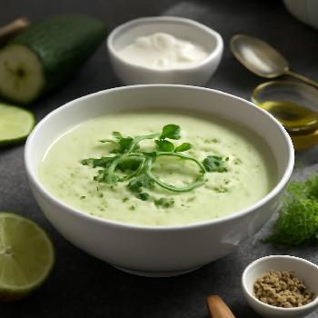 Soupe Froide Concombre Menthe Express