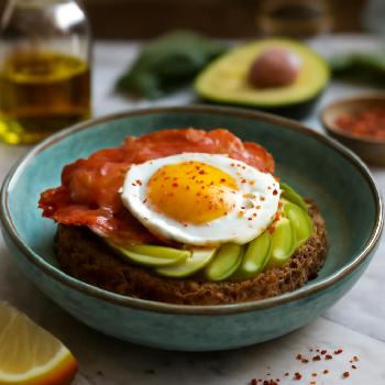 Toast Bacon, Oeuf et Avocat: Le Trio Gagnant
