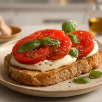 Toast Tomate Mozzarella Grillé : Recette Rapide et Savoureuse