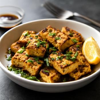 Tofu Grillé au Citron et Herbes Fraîches (Express)