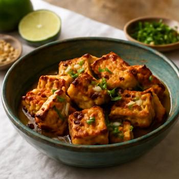 Tofu Grillé au Gingembre et Citron Vert