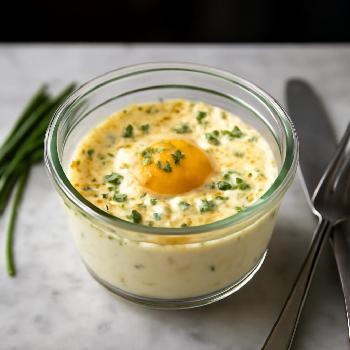 Œuf Cocotte au Micro-ondes : Prêt en 2 Minutes !