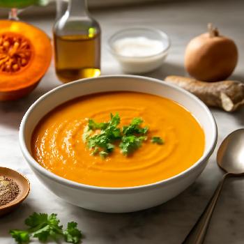 Velouté de Potiron au Lait de Coco Express