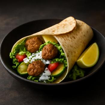 Wrap Falafel Express : Saveur Méditerranéenne en 10 Minutes