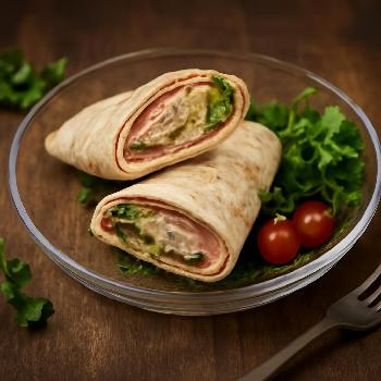 Wrap Jambon Fromage Express pour un Petit Déjeuner Gourmand
