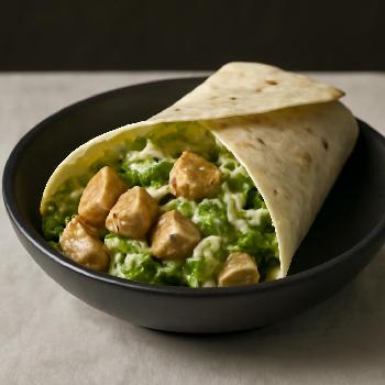 Wrap Poulet façon Caesar : Une alternative légère et gourmande