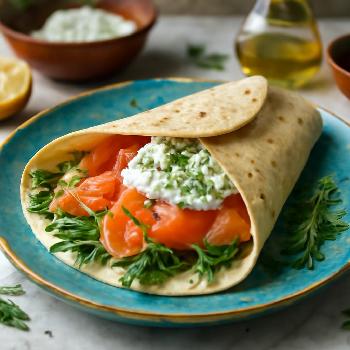 Wrap Saumon Fromage Frais : Une Recette Rapide et Délicieuse