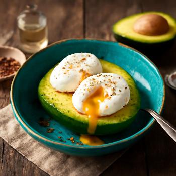 Avocat et Œufs Pochés: Petit Déjeuner Keto Facile
