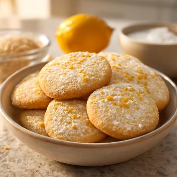 Biscuits Amande et Citron Sans Gluten