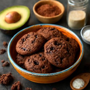 Biscuits Avocat Chocolat Sans Produits Laitiers