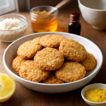 Biscuits Paléo Noix de Coco et Citron