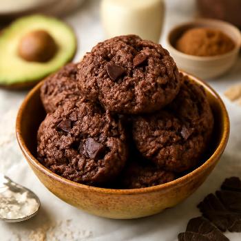 Biscuits Végétaliens Avocat et Chocolat
