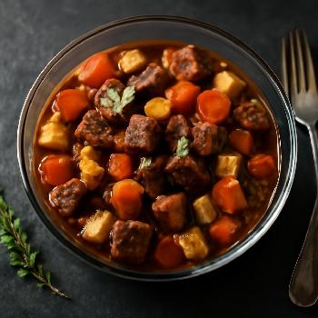Boeuf Sauté aux Légumes Racines et Sauce Tamari (Sans Gluten)