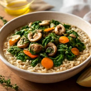 Bol d'Avoine Végétal Frais (Faible en Sodium)