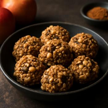 Bouchées aux Pommes et aux Noix Riches en Fibres