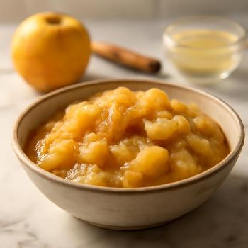 Compote de Pommes et Poires Sans Sucre Ajouté (Restriction Hydrique)