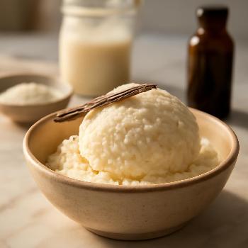 Crème Glacée Vanille Coco Faible en Glucides