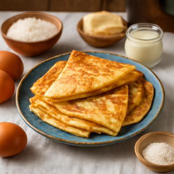 Crêpes Cétogènes Amande-Coco