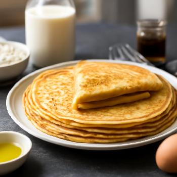 Crêpes sans Soja à la Farine de Riz et Lait d'Amande