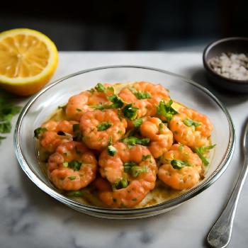 Crevettes Sautées à l'Ail et au Citron (Sans Gluten)