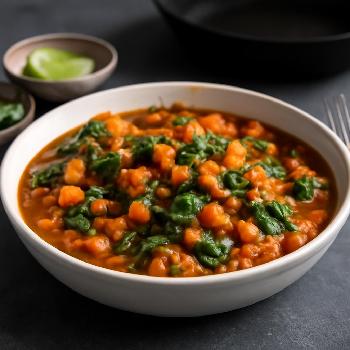 Curry de Pois Chiches Express au Lait de Coco