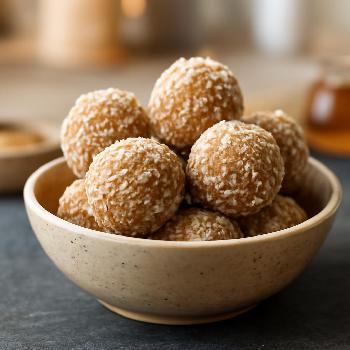 Energy Balls Noix de Coco et Amandes pour Diabétiques
