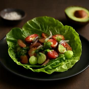 Enveloppes de Laitue au Poulet et Avocat (Paléo)