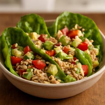 Enveloppes de Laitue au Poulet et Avocat (Whole30)