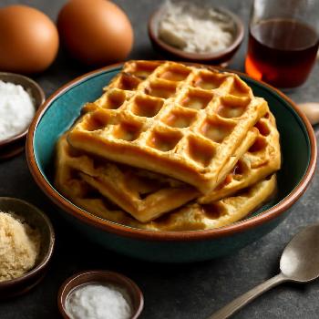 Gaufres Cétogènes au Fromage Frais