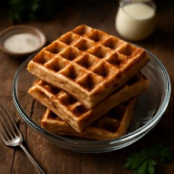 Gaufres Véganes Croustillantes