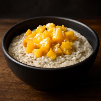 Gruau Overnight au Lait de Coco et Mangue