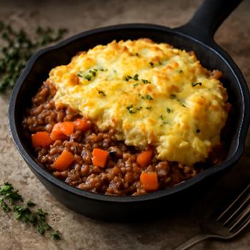 Hachis Parmentier de Boeuf et Légumes Racines Whole30