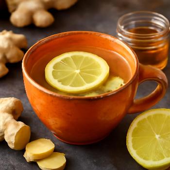 Infusion Gingembre-Citron Apaisante pour les Nausées Matinales