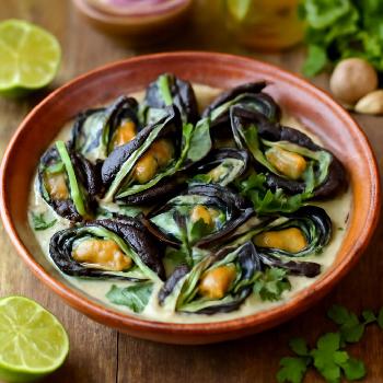Moules à la crème de coco et citron vert (sans crustacés ni lactose)