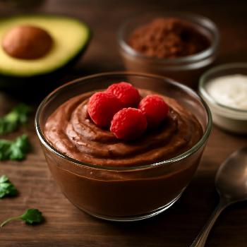 Mousse à l'Avocat et au Chocolat Paléo