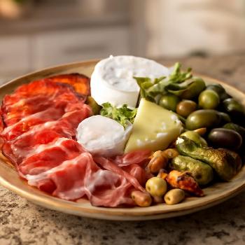 Plateau de Charcuteries et Fromages Keto (Petit-déjeuner/Déjeuner)