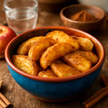 Pommes au Four à la Cannelle